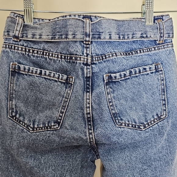 Denim&Co Blue High Rise Jeans Classic Style - Picture 5 of 9